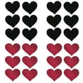 thumbnail image 1 of 12 Pares De Cubiertas Para Pezones En Forma De Corazón Empanadas Desechables Pechos Autoadhesivos Para Mujer - 7.7 * 6.7 CM, 1 of 5