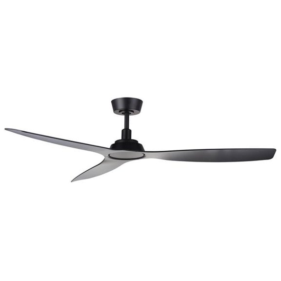 Lucci Air 21065101 Lucci Air Moto Black and Matte Black 52-inch Ceiling Fan