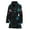 142, variant on Tropical Summer Fruits Pattern Women Bathrobe One Size Univeral Fits, Aloha Tropical Hawaiian Fashion Lightweight Plush Fleece Long Robe For Women