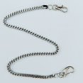 thumbnail image 3 of PENGXIANG 1pc 57cm Mens Trouser Chain Mens Hip Hop Punk Trousers Wallet Key Chain Handcuffs Pendant (Silver), 3 of 6