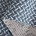 thumbnail image 5 of SAFAVIEH Natural Fiber Couture Saleem Geometric Area Rug, Blue/Light Grey, 3' x 5', 5 of 10