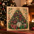 thumbnail image 7 of 2026 Christmas Home Party Decor Christmas Pearl Diamond Art Kit Beginner Friendly Beaded Art Crafts Set Creatives Handmade Wall Decoration Supplies For Adult DIY Holiday Indoor Home Ornament, 7 of 7