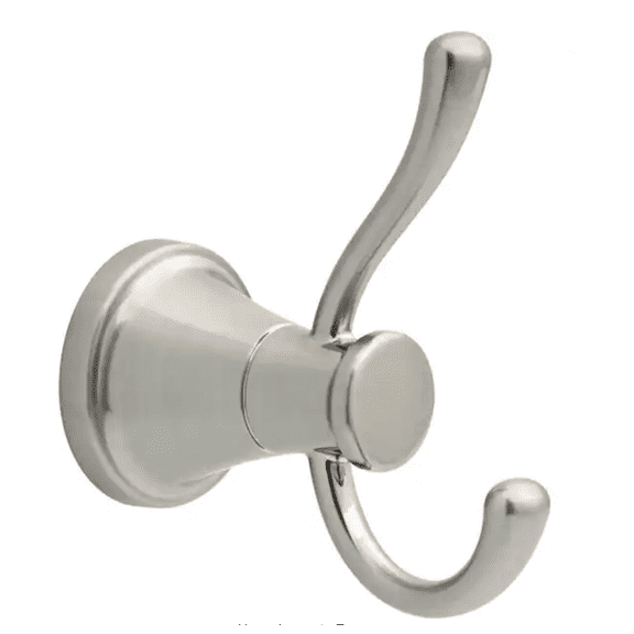 Delta CSA35-BN Casara Bath Robe & Towel Hook Brushed Nickel Finish