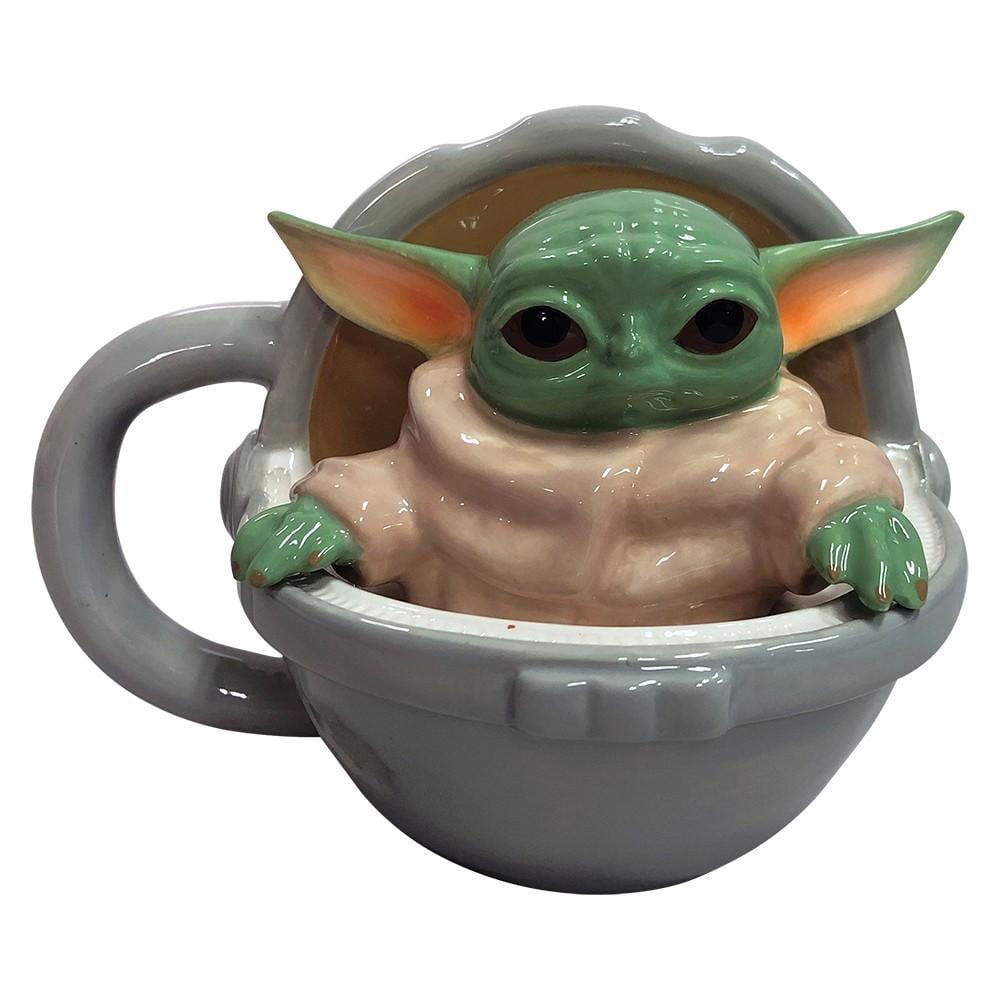 Star Wars The Mandalorian Helmet Shaped Mug Mandalorian Baby Yoda 