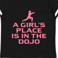 thumbnail image 4 of Inktastic Girls Cute Karate Martial Arts Girls Toddler T-Shirt, 4 of 5