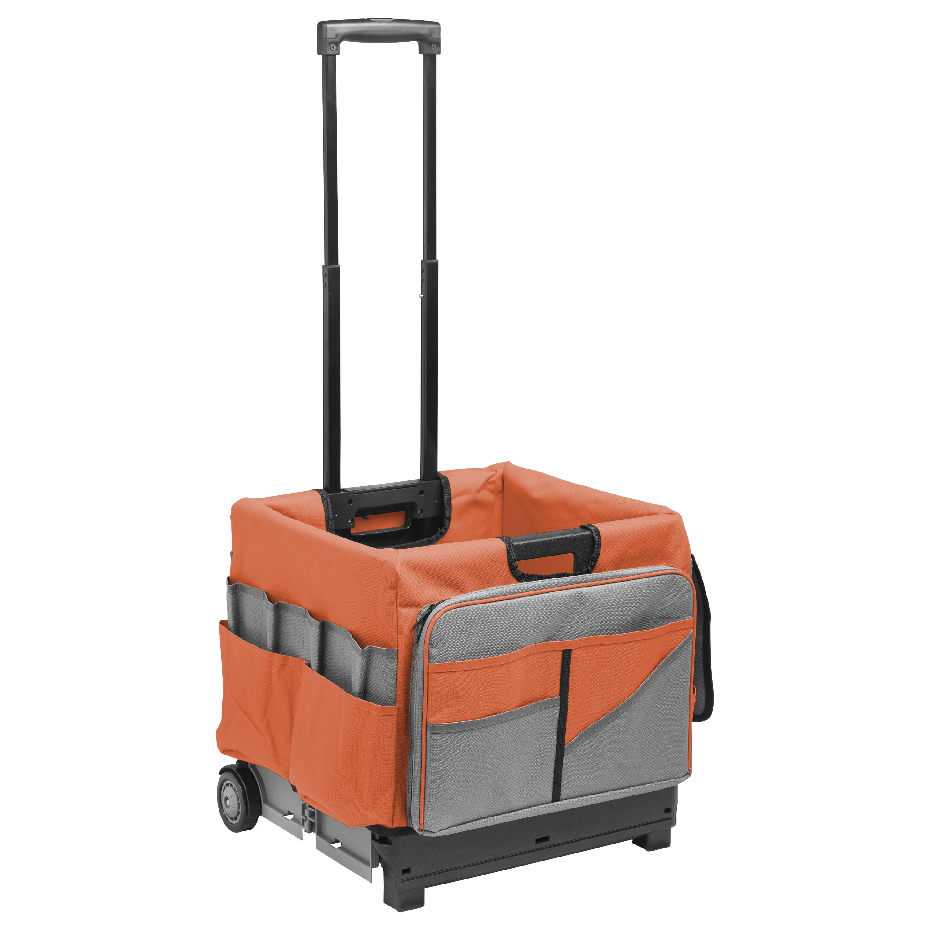 Universal Rolling Cart and Organizer Bag Orange