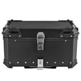 thumbnail image 1 of Riwcyla 65L Motorcycle Rear Trunk Aluminum Alloy Luggage Case Quick Release Motorbike Tail Storage Box Waterproof & Shock Absorption with 2 Keys Reflective Sticker, 1 of 6