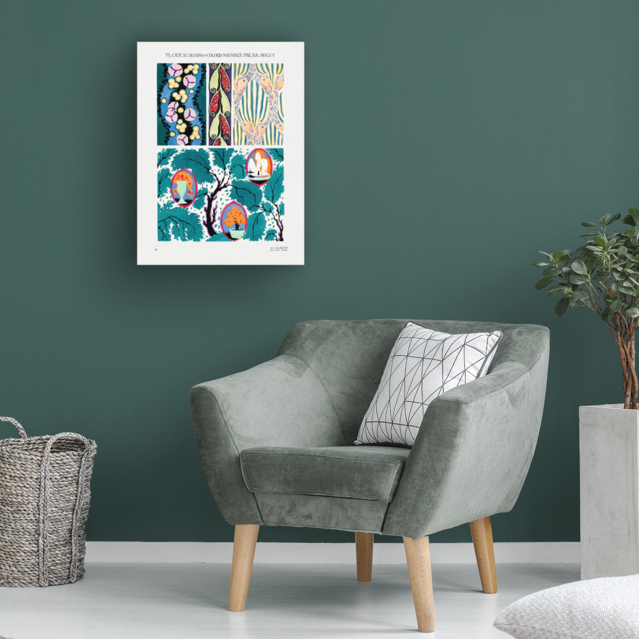 Trademark Fine Art Pictufy Pattern 04 Canvas Wall Art