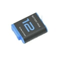 thumbnail image 3 of Replacement 3-Pack Hero 12 Battery for Gopro Hero 12 / Hero 11 / Hero 10 / Hero 9 Black Camera Battery ADDBD-211 CHDHX-121-CN, 3-Channel USB Battery Charger for Go Pro 12 11 10 9 Batteries, 3 of 4