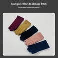 thumbnail image 4 of Minnieouse 1 par de guantes para mujer, cálidos guantes térmicos de terciopelo, mitones cálidos a prueba de viento, ropa de Color sólido, decoración guantes y mitones Beige Minnieouse AP013039-03, 4 of 6