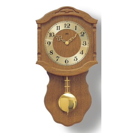 Modern wall clock with quartz movement from AMS AM W964/4