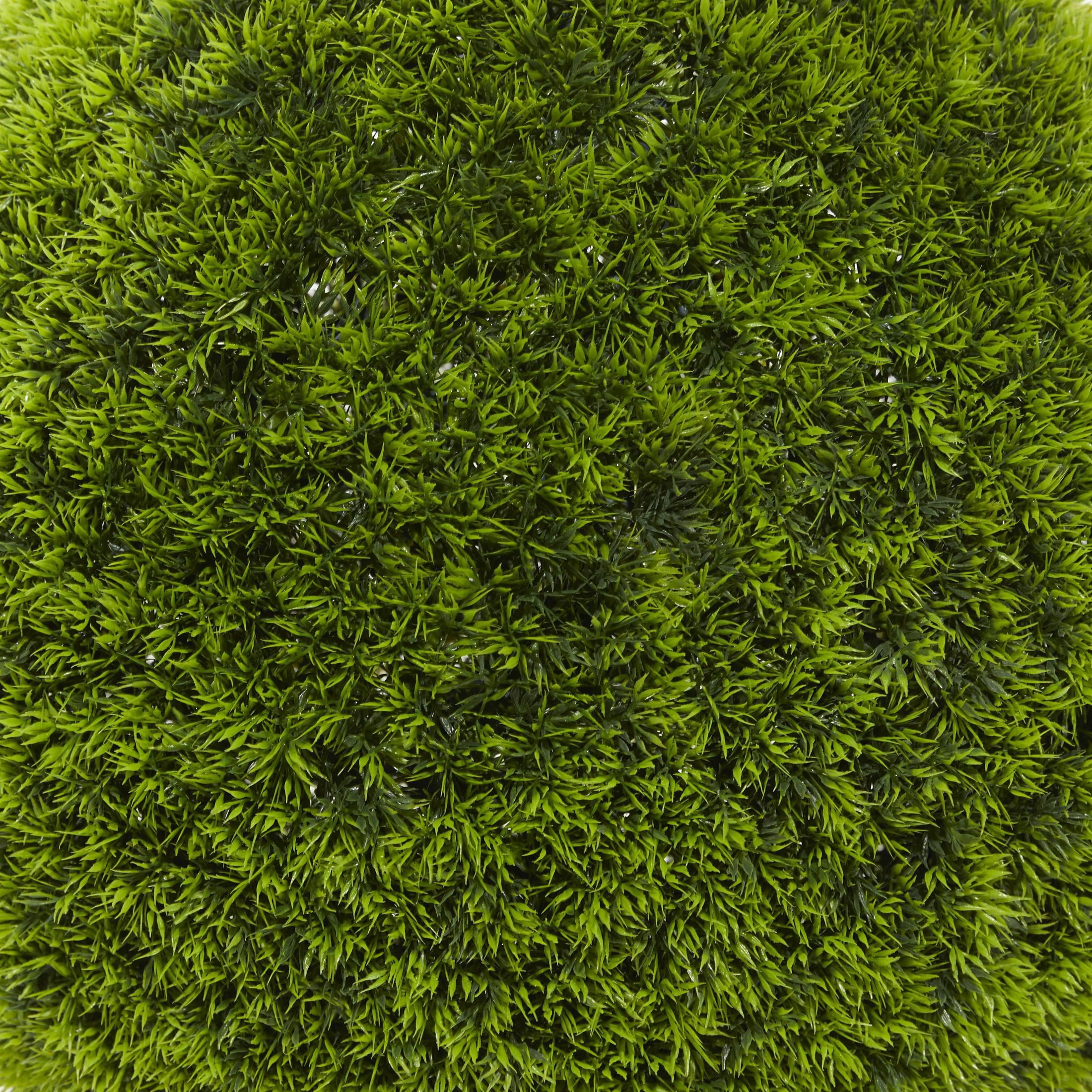 22" Round Topiary Artificial Foliage Ball, by DecMode