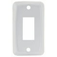 thumbnail image 2 of JR Products 12841-5 Single Face Plate, Pack of 5 - White, 2 of 2