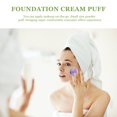 thumbnail image 2 of 2 pcs Round Makeup Puffs Small Makeup Puff Portable Powder Puff Women Makeup Puffs, 2 of 8