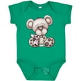 thumbnail image 3 of Inktastic Teddy Bear with Cookie Boys Baby Bodysuit, 3 of 5
