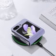 thumbnail image 5 of Samsung Series | Galaxy Z Flip5 Fashionable Leather Case,iPhone 16 Pro Max, 5 of 5