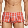 thumbnail image 2 of Sngxgn Boxer Briefs Mens Lightweight Underwear Men Soft Underwear(Red,L), 2 of 6