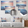 thumbnail image 4 of Designart "Beach Photo Seaside Simplicity I" Nautical & Beach Metal Art Print, 4 of 5