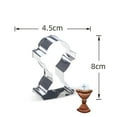 thumbnail image 4 of 15 Pack Cookie Cutters Cookie Molds Biscuit Cutter Biscuit Moulds Religious Style Stainless Steel for Kitchen Baking Use, 4 of 4