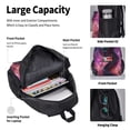 thumbnail image 4 of Balery Neon Futuristic Dragon Mochila Escolar 3 en 1 para Niños - Mochila Resistente con Lonchera Térmica y Estuche - Mochila Escolar para Niños y Niñas, 4 of 7