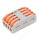 thumbnail image 5 of Conector De Bloque De Terminales, 5 Uds., Terminal De Abrazadera De Bloque De Alambre, Conector De Cable Duro Flexible SPL De Conductor Rápido, SPL-4 De Un Solo Color ANGGREK Otros, 5 of 8