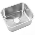 thumbnail image 3 of RV Lavabo Lavabo En Acier Inoxydable 430x370x180mm Résistant à la Rouille Grande Capacité Pour Camper Yacht Motorhome, 3 of 8