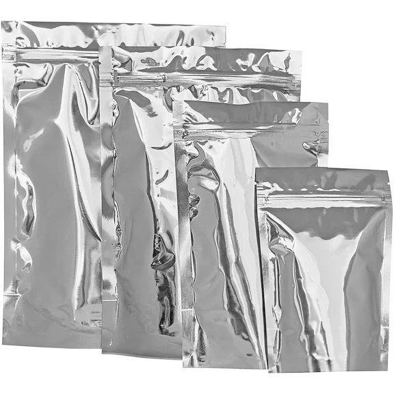 Mylar Bags For Food Storage, Bag Sizes Aluminum Foil Bags, (4X6 5X8 6X9 7X10)