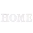 thumbnail image 1 of WEUVEB 4Pcs DIY Wood Pieces White Wooden Home Letters for Home Crafting Decoration, 1 of 7