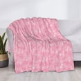 thumbnail image 3 of Yiaed Breast Cancer Awareness Print Blanket Throw Blanket Soft Cozy Flannel Blanket for Home Bed Sofa Couch Chair-50"x40", 3 of 6