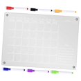 thumbnail image 4 of Magnetic Memo Board With Pens For Office Use Measuring 42X29.7CM Designed For Schedule Organization In Professional Style 1 Set, 4 of 5