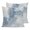 Navy, Slate, White, variant on Pillow Covers 16x16 Set of 2, Orange Green Blue Palm Leaves Throw Pillow Covers Decorative Couch Cushion Cover, Summer Botanical Tropical Leaf Microfiber Soft Pillowcases for Bedroom Living Room Sofa