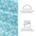 thumbnail image 5 of Noble Linens 4 Piece Pattern Microfiber Bed Sheets Set, Pale Wheat, Queen, 5 of 9