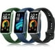 thumbnail image 1 of wonima11 Bands for Huawei Band 9/Band 10 Straps for Women Men, 3 Pack Soft Silicone Strap Replacement Wristbands Multicolors Compatible with Huawei Band8 9 10, 1 of 1