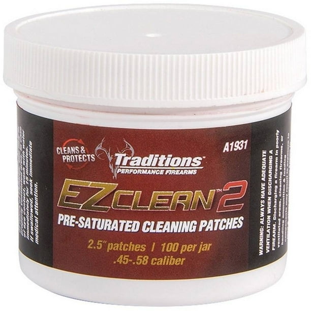 Traditions Performance Firearms EZ Clean 2 PreSaturated Cleaning Patches