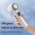 thumbnail image 2 of Ventilador Portátil Turbo de 100 Velocidades con Refrigeración, Recargable por USB, Ideal para Uso Doméstico y Exterior., 2 of 5