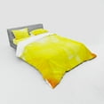 thumbnail image 2 of Ambesonne Yellow Bedding Set 4 Pcs, Modern Circular Mosaic, Queen, Yellow, 2 of 2