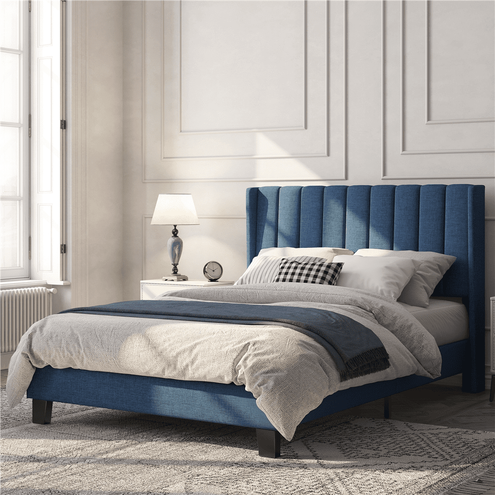 Details about   Crown Mark Florence Gray Panel Bed Multiple Sizes 