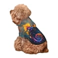 thumbnail image 5 of Honeii Neon Seahorse Underwater Realm Print Small Dog Hoodies Pet Hooded Sweatshirts Fall Winter Puppy Cat Sweaters Warm Clothes for Small Dogs Outfits Costume-XX-Large, 5 of 7