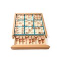 thumbnail image 2 of Bewildely Juego de ajedrez Sudoku con cajón de madera, juego de educativo de entrenamiento de pensamiento lógico para niños y adultos Kits de decoración para fiestas Azul Bewildely HA024474-02, 2 of 5