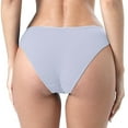 thumbnail image 4 of Women's Low Waist Breatheable Briefs Solid Color Crotch Underwear Panties Womens Lace Panties Bikini, 4 of 5
