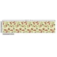 thumbnail image 2 of Ambesonne Deer Fabric by the Yard Upholstery, Ornate Animal, 1 Yard, Olive Green Pale Green, 2 of 4