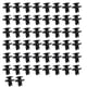 thumbnail image 1 of 91512-SX0-003 Clips de ajuste de remaches de pasador de empuje de sujetadores de parachoques de coche para Honda, 1 of 12