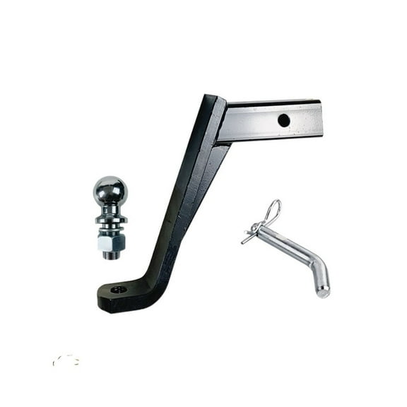 Trailer 9inch Drop Towbar Tow Bar Ball Mount Tongue Hitch Trailer Car RV Boat Parts Accessories W/50mm 2inch Ball ,Rugged Construction