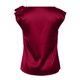 thumbnail image 5 of Haivin Womens Summer Tops 2026 Pleated Round Neck Short Sleeve Shirts Business Casual, 5 of 6