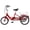 Red, variant on Lilypelle 16 inch Tricycle for Beginner Riders,Adult Tricycle 16" Wheels, 1-Speed Trike, 3 Wheels Bike with Basket, Exercise Shopping Picnic
