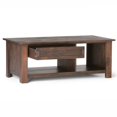 thumbnail image 3 of Simpli Home Monroe Table Basse en Brun Anthracite en Détresse, 3 of 6