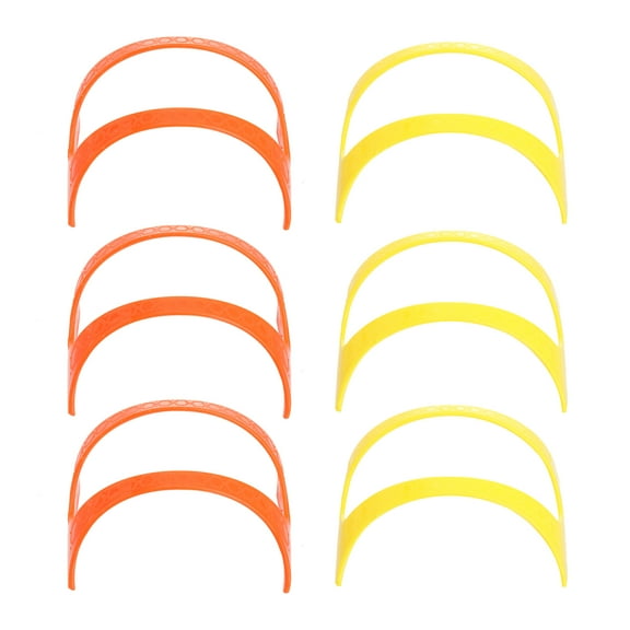 HOMEMAXS Assorted Color Plastic Taco Holder and Stable for Family Gatherings or Outdoor Parties 12pcs