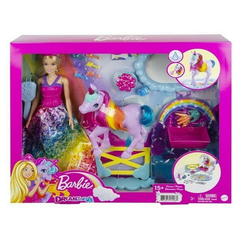 Barbie Dreamtopia Doll And Unicorn