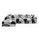 thumbnail image 1 of Funda de sofá CUBIERTA de SOFA CUBIERTA ELASTICADA SQUEL POLYSTER SEAVOWERLIPLIP para LA de OFICINA - Cuatro asientos a Cuatro asientos a Magideal Funda de sofá, 1 of 7