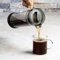 thumbnail image 4 of Primula Cold Brew 1.6 Qt. Temperature Safe Borosilicate Glass Carafe Coffee Maker with Brew Core and Flavor Mixer - Smokey Gray, 4 of 10